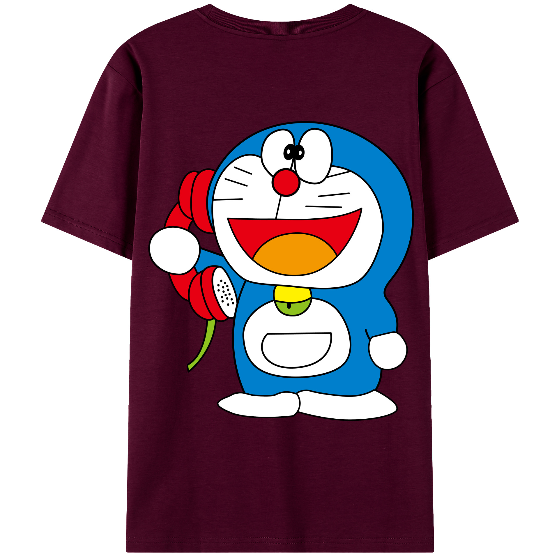 （画像用） ドラえもん Doraemon レディース半袖Tシャツ(バックプリント)